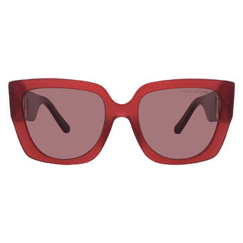 Burgundy Butterfly Ladies Sunglasses
