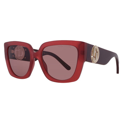 Burgundy Butterfly Ladies Sunglasses