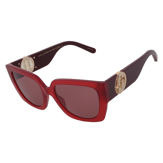 Burgundy Butterfly Ladies Sunglasses