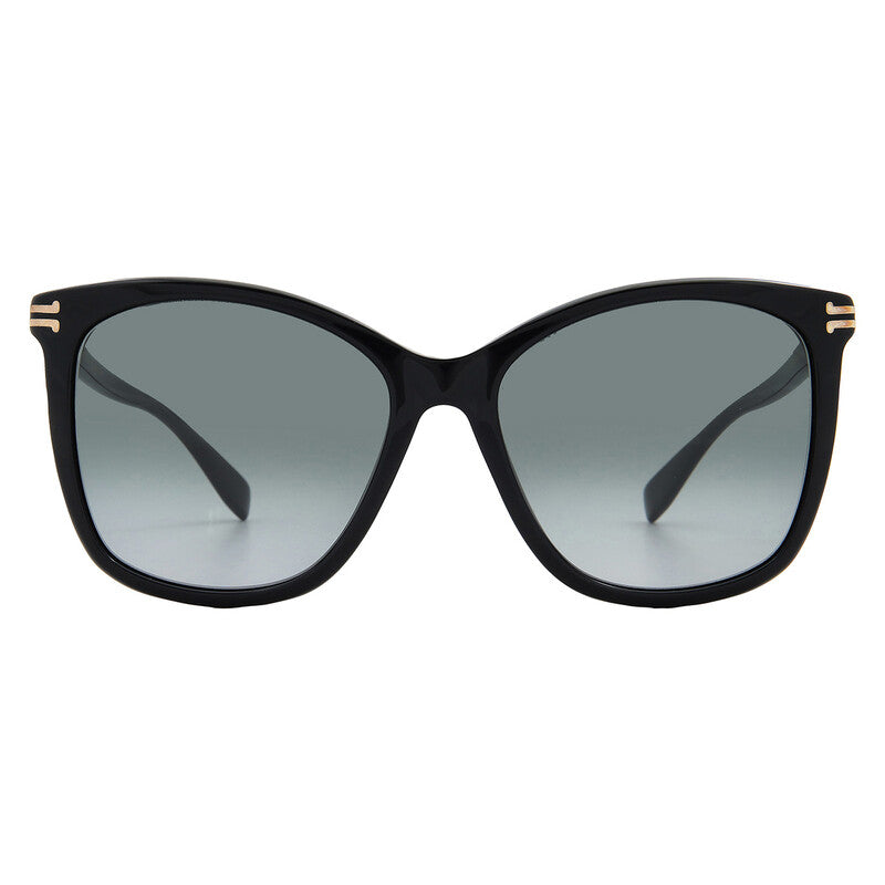 Dark Gray Shaded Square Ladies Sunglasses