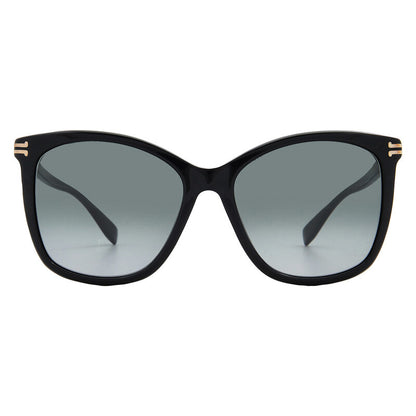 Dark Gray Shaded Square Ladies Sunglasses