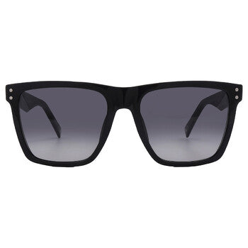 Dark Grey Gradient Square Men's Sunglasses