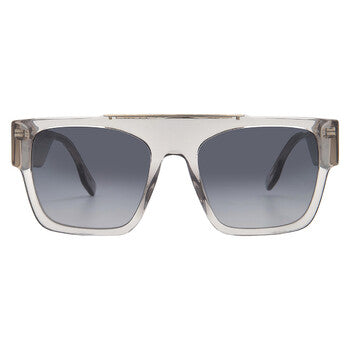 Dark Grey Shaded Browline Men's Sunglasses