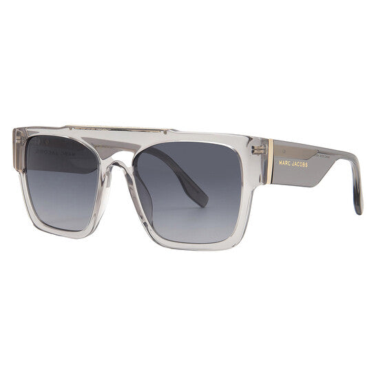 Dark Grey Shaded Browline Men's Sunglasses