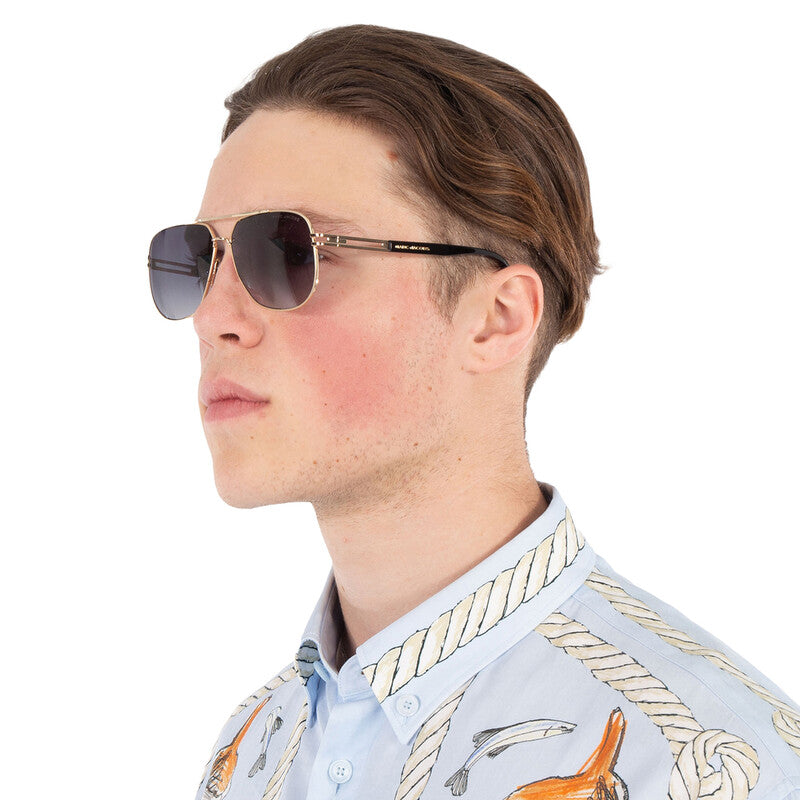 Dark Grey Shaded Navigator Men's Sunglasses