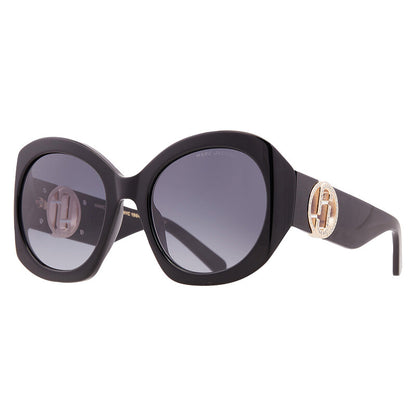Gradient Dark Grey Butterfly Ladies Sunglasses