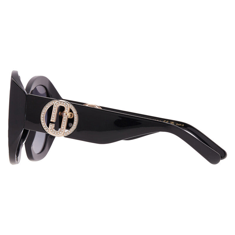 Gradient Dark Grey Butterfly Ladies Sunglasses