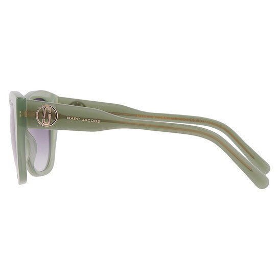 Gradient Grey Azure Blue Cat Eye Ladies Sunglasses