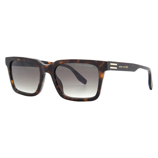 Green Shaded Rectangular Men's Sunglasses