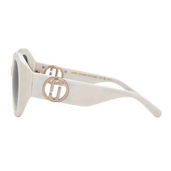 Grey Azure Oval Ladies Sunglasses