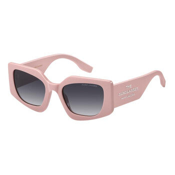 Grey Ghaded Irregular Ladies Sunglasses
