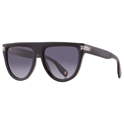 Grey Gradient Browline Ladies Sunglasses