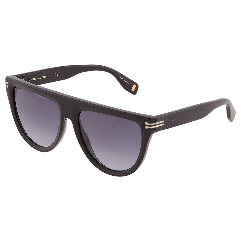 Grey Gradient Browline Ladies Sunglasses
