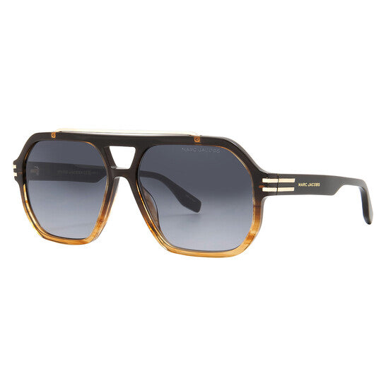 Grey Gradient Navigator Men's Sunglasses