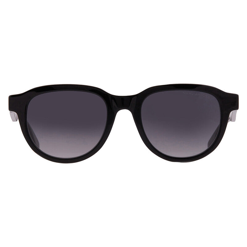 Grey Gradient Oval Men's Sunglasses