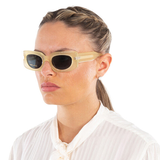 Grey Rectangular Ladies Sunglasses