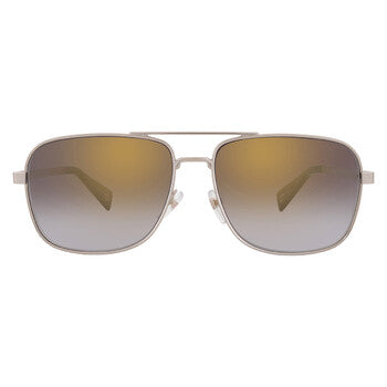 Grey Shaded Gold Navigator Men's Sunglasses