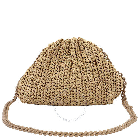 Maria La Rosa, Mini Game Crochet Glow Clutch - Gold