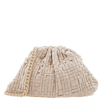 Ribbon Satin Gold Mini Game Clutch