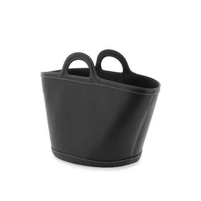 Black Leather Small Tropicalia Bag