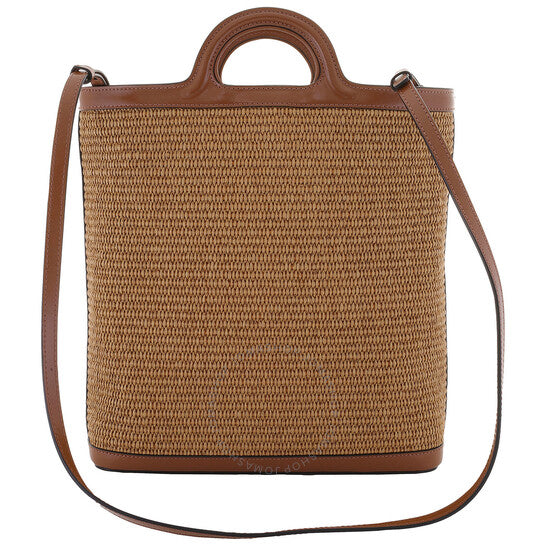 Marni, Raw Sienna Raffia Tropicalia Tote Bag