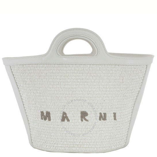 Marni, Tropicalia Logo Small Tote Bag