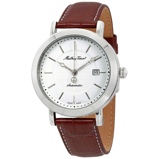 Mathey-Tissot, City Automatic White Dial Men's Watch