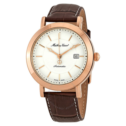 Mathey-Tissot, City Automatic White Dial Men's Watch
