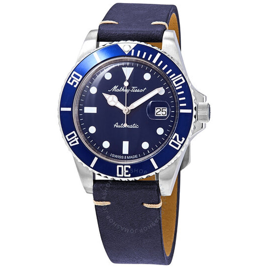 Mathey-Tissot, Mathey Vintage Automatic Blue Dial Men's Watch