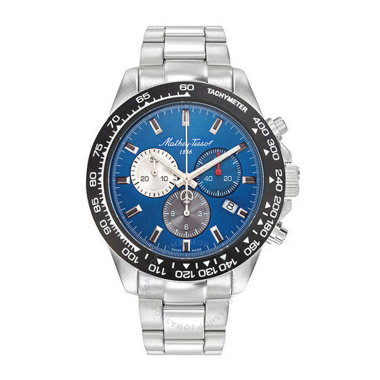 Mathey-Tissot, Chrono II Chronograph Quartz Blue Dial Men's Watch