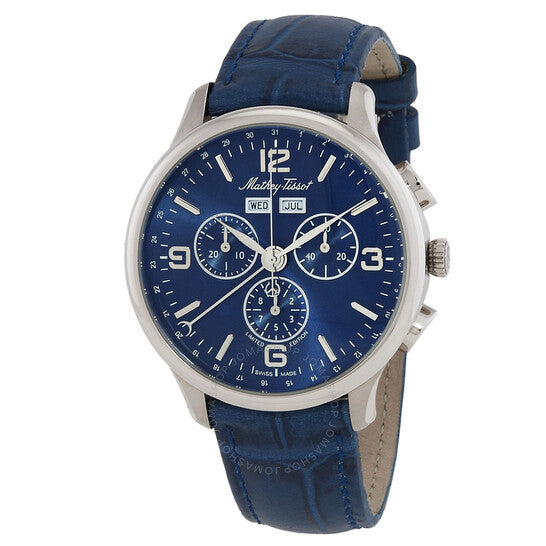 Mathey-Tissot, Edmond 5040F Chronograph Quartz Blue Dial Men's Watch
