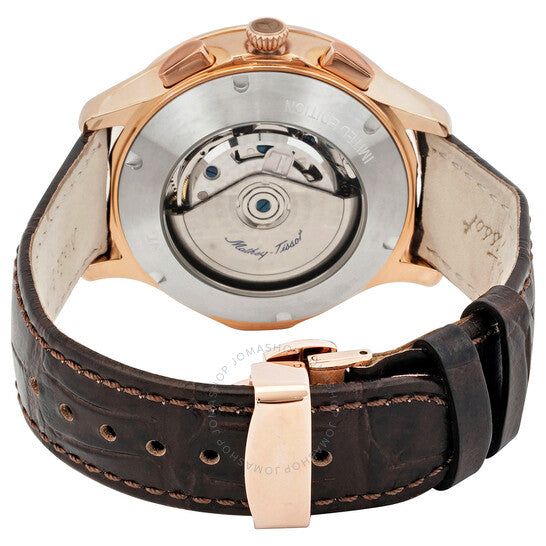 Mathey-Tissot, Edmond Chrono Automatic Chronograph White Dial Men's Watch