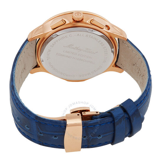 Mathey-Tissot, Edmond Chronograph Quartz Blue Dial Men's Watch