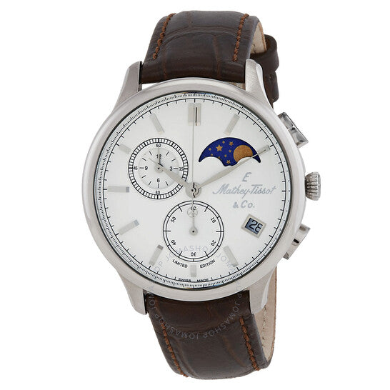 Mathey-Tissot, Edmond G10 Chronograph Quartz White Dial Men's Watch