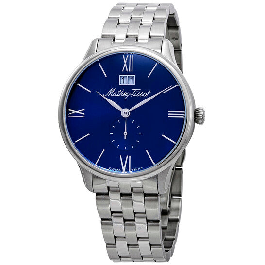 Mathey-Tissot, Edmond Metal Blue Dial Men's Watch