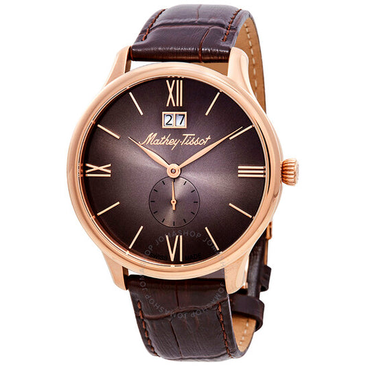 Mathey-Tissot, Edmond Quartz Brown Dial Men's Watch