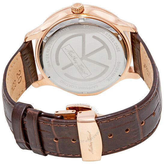 Mathey-Tissot, Edmond Quartz Brown Dial Men's Watch