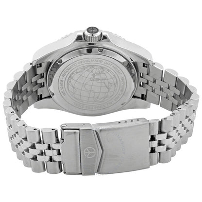 Mathey-Tissot, GMT Automatic Black Dial Sprite Bezel Men's Watch