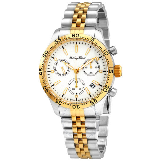 Mathey-Tissot, Mathey II Quartz Crystal White Dial Ladies Watch