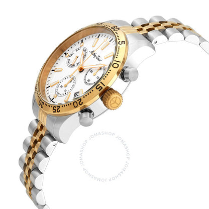 Mathey-Tissot, Mathey II Quartz Crystal White Dial Ladies Watch