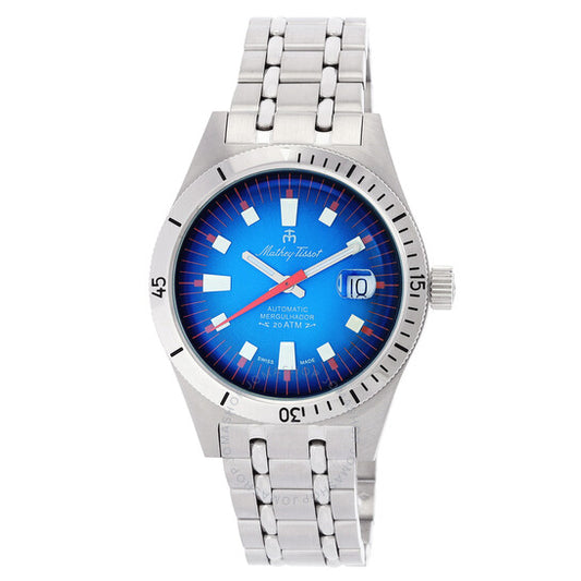 Mathey-Tissot, Mergulhador Automatic Blue Dial Men's Watch