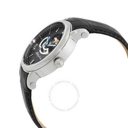 ساعة ماثي تيسوت للرجال، هيكلية أوتوماتيكية، مينا سوداء