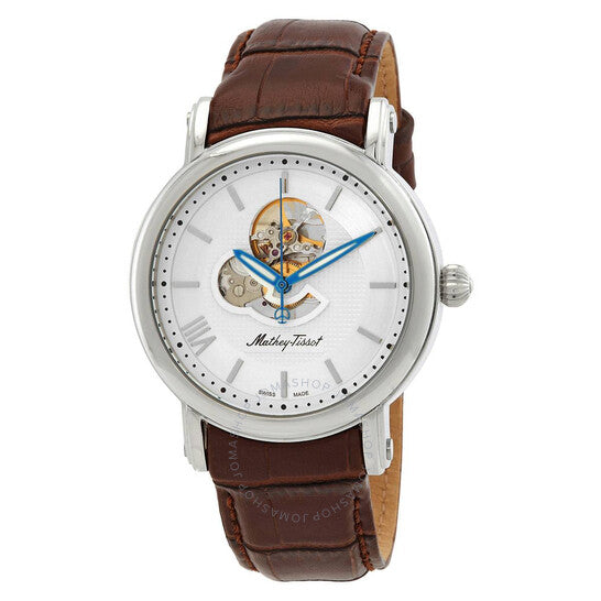 Mathey-Tissot, Skeleton Automatic White Dial Men's Watch