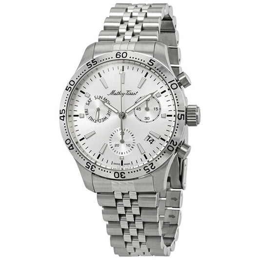 Mathey-Tissot, Type 22 Chronograph Silver Dial Men's Watch