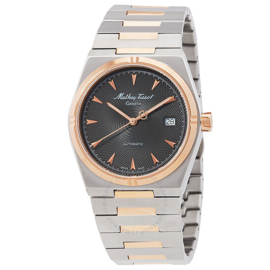 Mathey-Tissot, Zeus Automatic Grey Dial Two-Tone Men's Watch