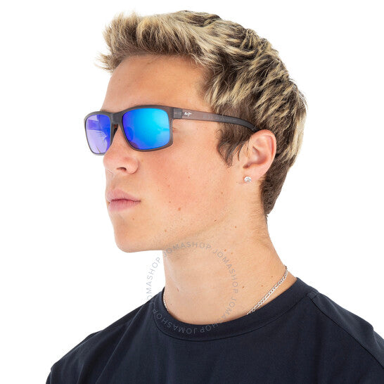 نظارة شمسية مستطيلة للرجال من ماوي جيم، بوكواي آرتش بلو هاواي
