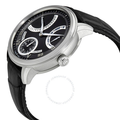 Maurice Lacroix, MasterPiece Black Dial Men's Watch