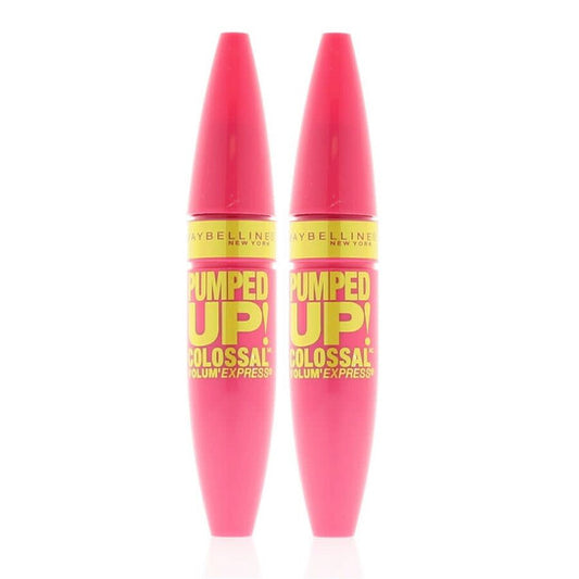 Maybelline, Volum'Express Pumped Up! Colossal Mascara 214 Glam Black Makeup