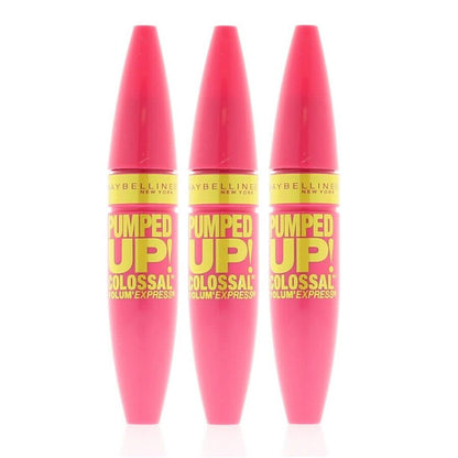 Maybelline, Volum'Express Pumped Up! Colossal Mascara 214 Glam Black Makeup