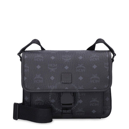 MCM, Klassik Logo Messenger Bag - Black